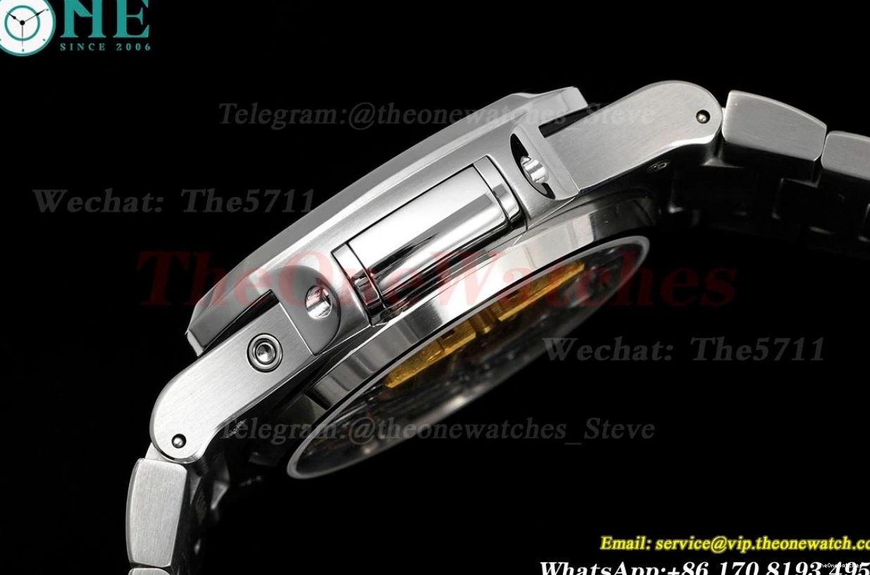 Nautilus 5740 40mm A240 Stk SS SS GRF White 0307